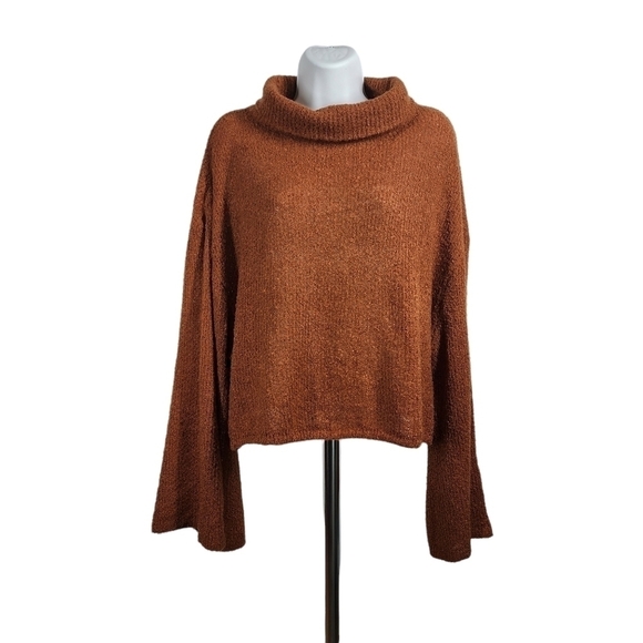 HAUTE CURVE COWL NECK SWEATER - Picture 1 of 9